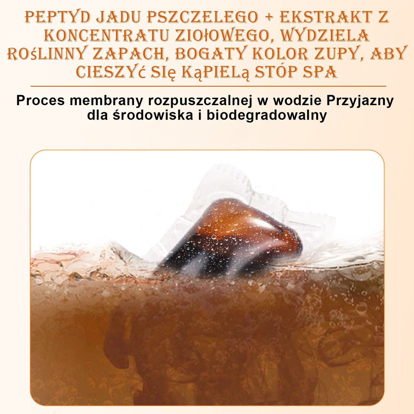 𝐁𝐞𝐧𝐞𝐭𝐮𝐫𝐞™ Jad pszczeli Wyszczuplający detoks limfatyczny Przeciwzapalne przeciwbólowe perełki do kąpieli stóp - polecane przez klinikę Mayo (zaufało im ponad 2 miliony konsumentów na całym świecie)