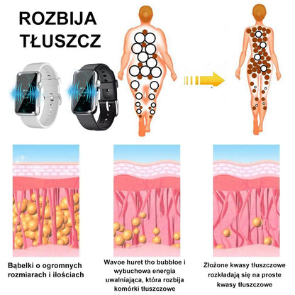 2024 Najnowszy 𝐁𝐞𝐚𝐫𝐧𝐢𝐜𝐚™ Ultradźwiękowy zegarek detoksykacyjny - równowaga energetyczna 🎁(rabat ograniczony czasowo + zalecenie lekarza)✨🐳