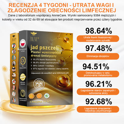 🐝 ZVLZVL™ Bee Venom Limfatyczny Plaster Oczyszczający Slimming Patch 🔥 Ograniczony czas! 70% ZNIŻKI! (Dostępne tylko dla indywidualnych zakupów) 🔥